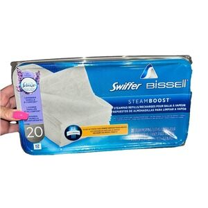 Swiffer Bissell Steamboost 20 Steam Pads Refill Febreze Lavender Vanilla‎ New